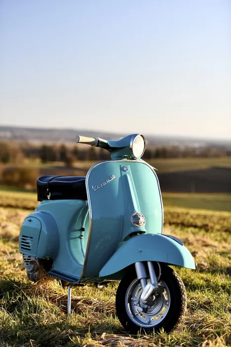Framed Print : Vespa V 50, N, R, L, 50cc, moped Framed Print : Vespa V 50, N, R, L, 50cc, moped