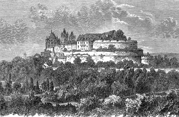 Framed Print : Veste Coburg in Upper Franconia
