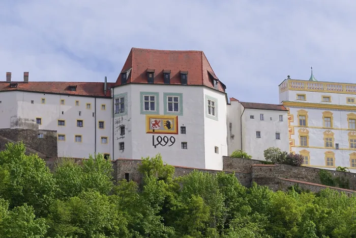 Framed Print : Veste Oberhaus, Passau, Lower Bavaria