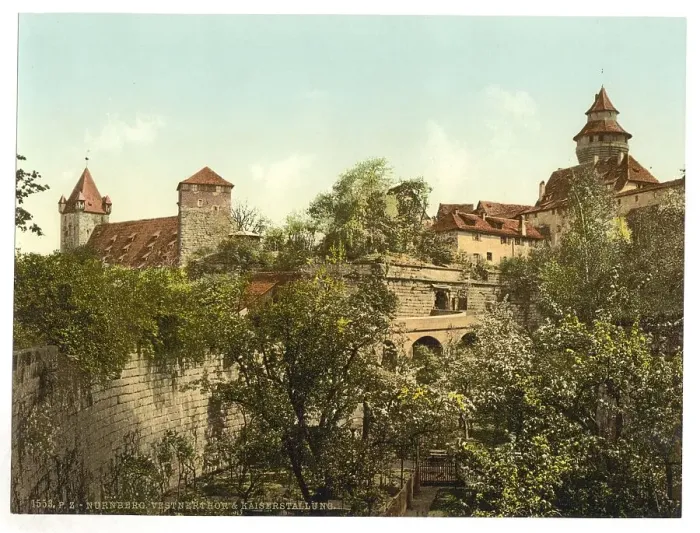 Framed Print : The Vestner Gate in Nuremberg, Bavaria Framed Print : The Vestner Gate in Nuremberg, Bavaria