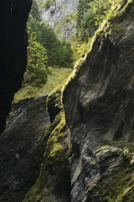 Framed Print : Viamala gorge near Thusis, canton of Grisons Framed Print : Viamala gorge near Thusis, canton of Grisons
