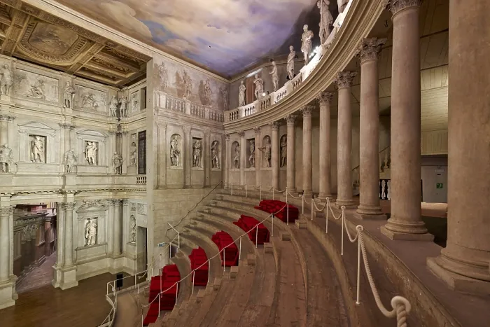 Framed Print : Vicenza, Veneto, Italy. The Teatro Olimpico Framed Print : Vicenza, Veneto, Italy. The Teatro Olimpico
