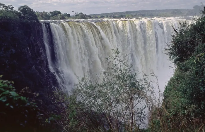 Framed Print : Victoria Falls, Zambezi, Zimbabwe