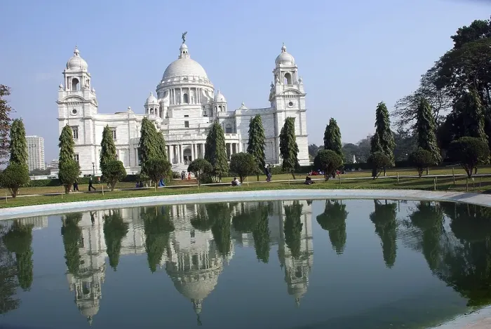 Framed Print : Victoria memorial built between 1906 and 1921, Calcutta, West Bengal, India, Asia