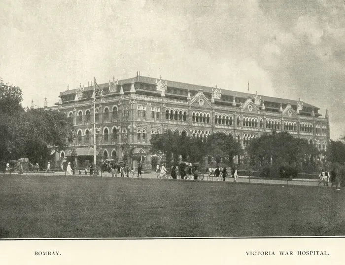 Framed Print : Victoria war hospital, Bombay now Mumbai, Maharashtra, India, Asia