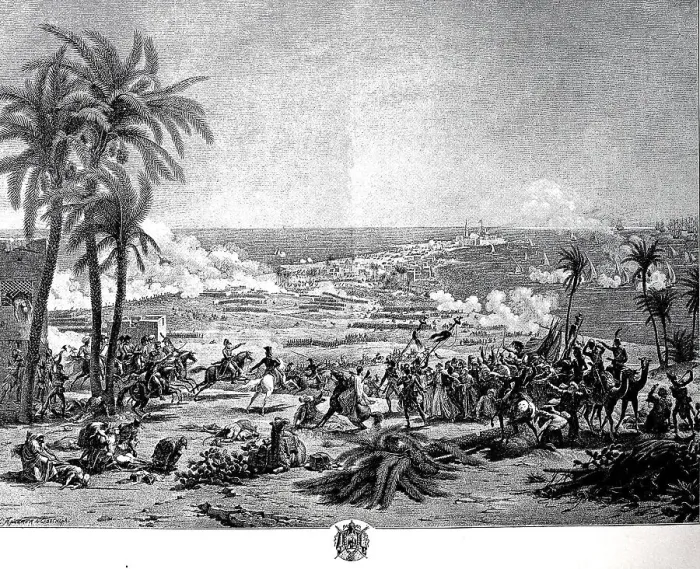 Framed Print : The victory of Napoleon over the Turks at Abukir