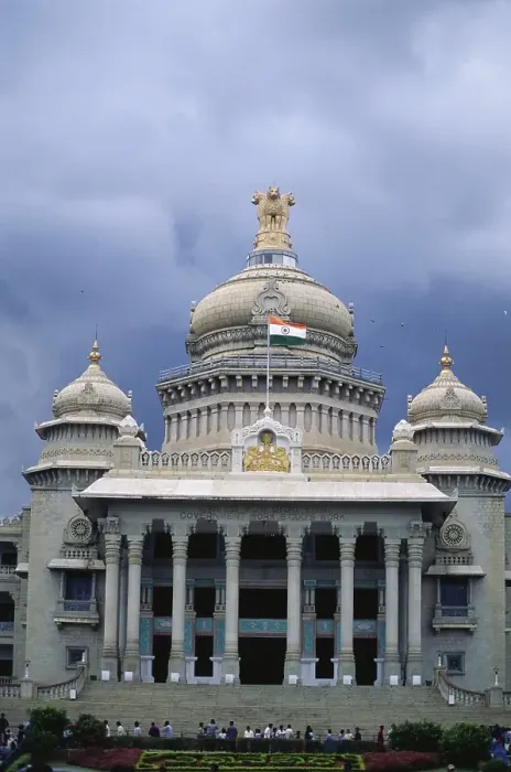 Framed Print : Vidhana Soudha built in 1956, Bangalore, Karnataka, India, Asia Framed Print : Vidhana Soudha built in 1956, Bangalore, Karnataka, India, Asia