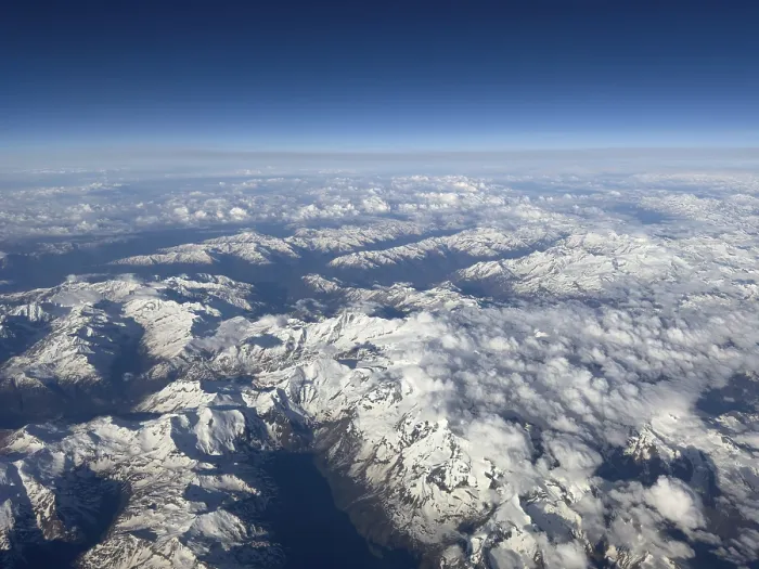 Framed Print : View from an altitude of 11000 metres to the GroBglockner massif in the centre of the picture in the Eastern Alps Framed Print : View from an altitude of 11000 metres to the GroBglockner massif in the centre of the picture in the Eastern Alps