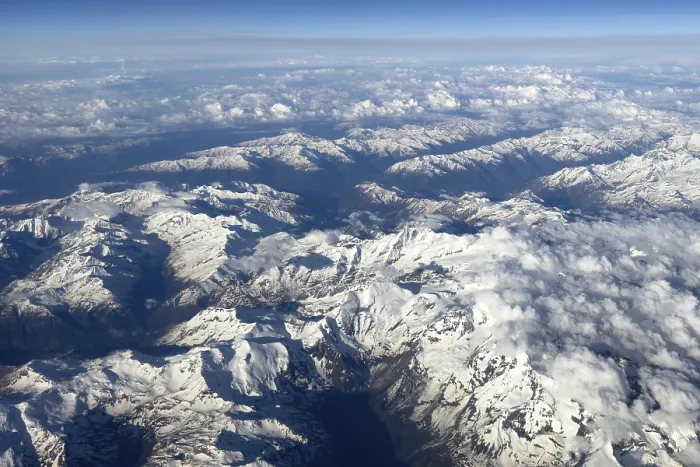 Framed Print : View from an altitude of 11000 metres to the GroBglockner massif in the centre of the picture in the Eastern Alps Framed Print : View from an altitude of 11000 metres to the GroBglockner massif in the centre of the picture in the Eastern Alps