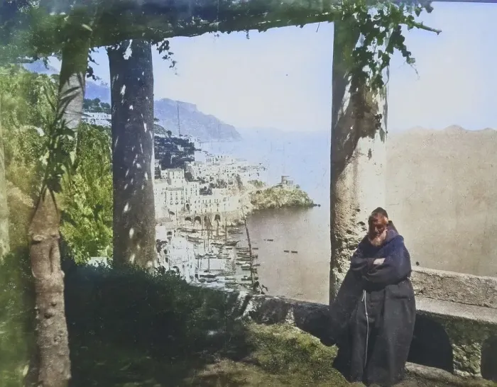 Framed Print : View over Amalfi from the Capuchin Monastery
