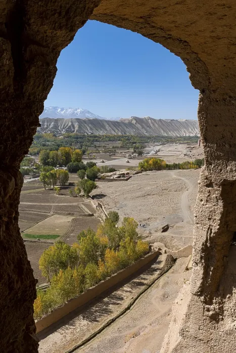 Framed Print : View over Bamyan from the Big Buddhas Framed Print : View over Bamyan from the Big Buddhas