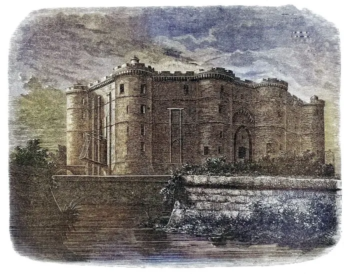 Framed Print : View of the Bastille, France, Historical