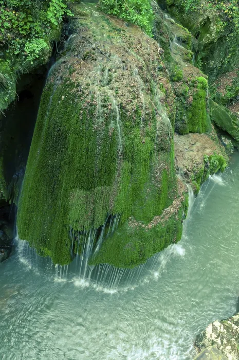 Framed Print : Top view of the Bigar waterfall Framed Print : Top view of the Bigar waterfall