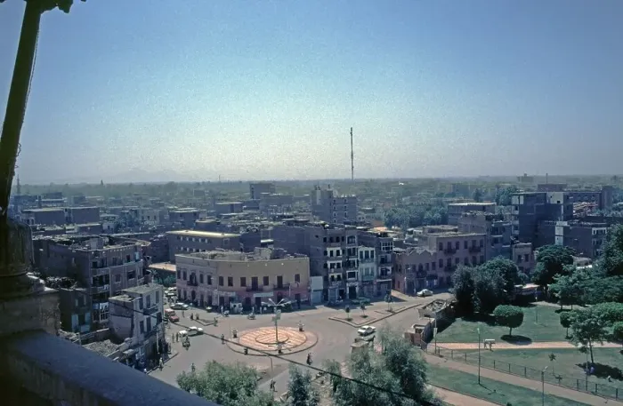 Framed Print : View over the city, Luxor, Nile Valley