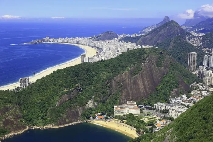 Framed Print : View of the city of Rio de Janeiro from Sugar Loaf Mountain Framed Print : View of the city of Rio de Janeiro from Sugar Loaf Mountain