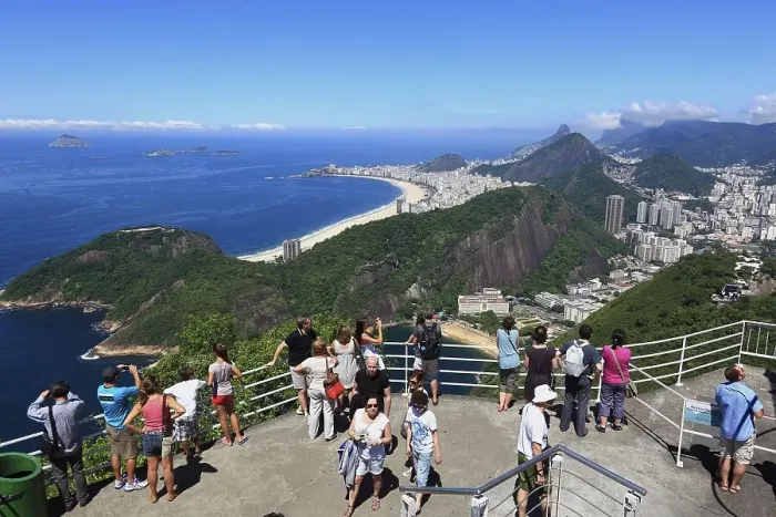 Framed Print : View of the city of Rio de Janeiro from Sugar Loaf Mountain Framed Print : View of the city of Rio de Janeiro from Sugar Loaf Mountain