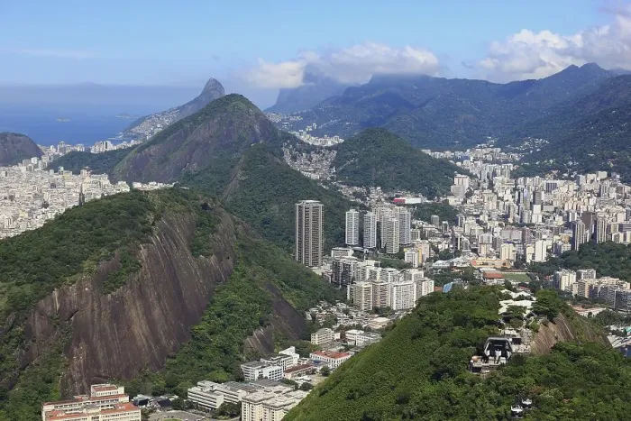 Framed Print : View of the city of Rio de Janeiro from Sugar Loaf Mountain Framed Print : View of the city of Rio de Janeiro from Sugar Loaf Mountain