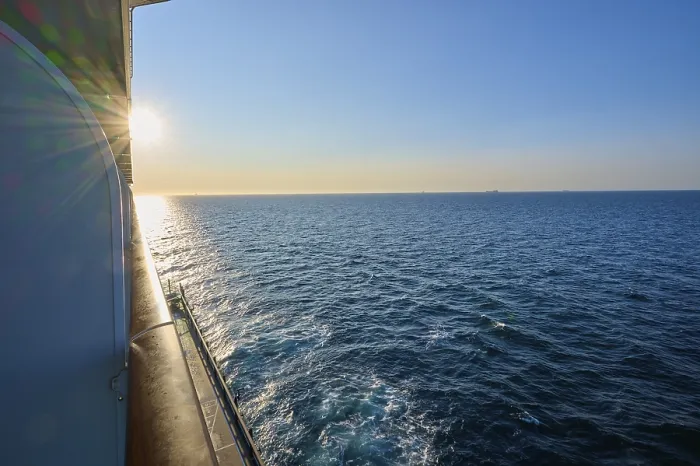 Framed Print : View from cruise ship, Mein Schiff 6
