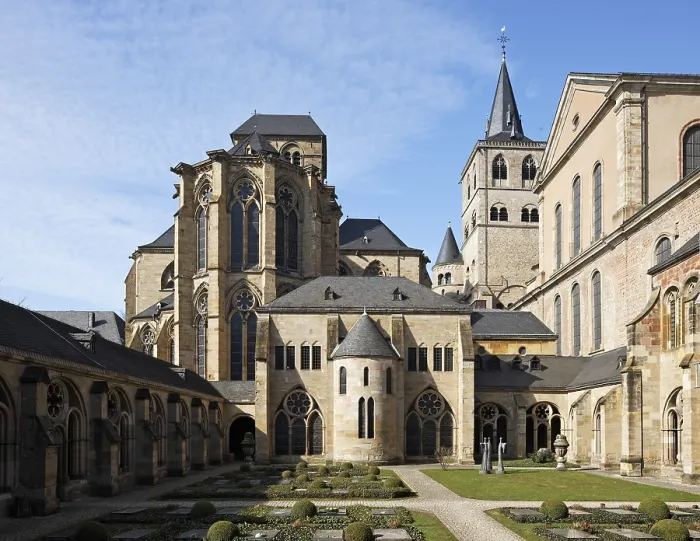 Framed Print : View from the east from the cloister, St