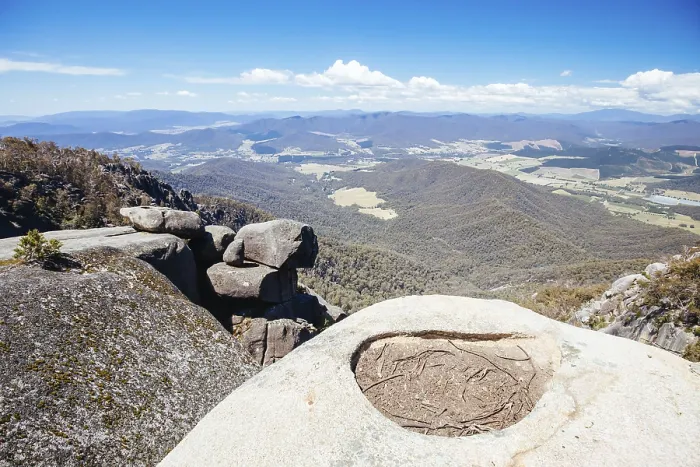 Framed Print : The view around Echo Point at Mt Buffalo on a summer's afternoon in the Victorian Alps Framed Print : The view around Echo Point at Mt Buffalo on a summer's afternoon in the Victorian Alps
