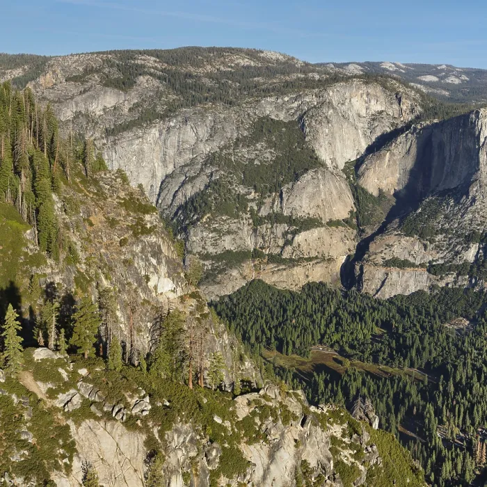 Framed Print : View from Glacier Point into the Yosemite Valley
