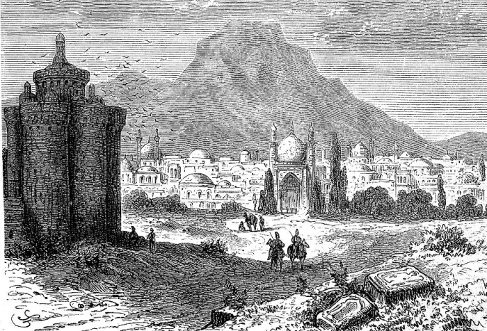 Framed Print : View of Ispahan, Isfahan, Esfahan