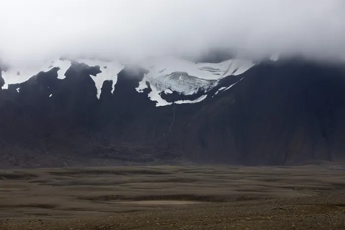 Framed Print : View from the Kaldidalur highland track to the Thorisjokull glacier volcano Framed Print : View from the Kaldidalur highland track to the Thorisjokull glacier volcano
