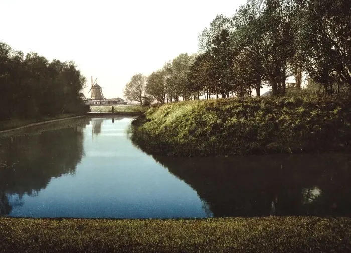 Framed Print : View of Kungsparken, Malmoe, Sweden