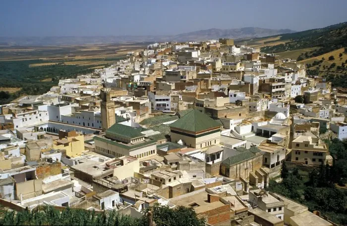 Framed Print : View of Meknes, Morocco, Africa