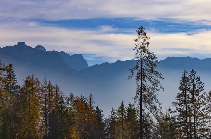 Framed Print : View from the Moosegg high plateau to the Tennengebirge mountains Framed Print : View from the Moosegg high plateau to the Tennengebirge mountains