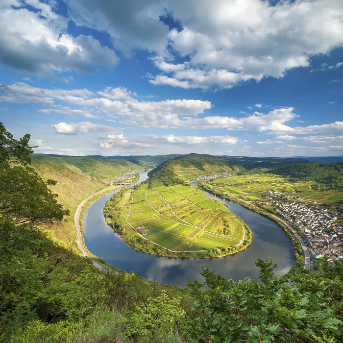 Framed Print : View of the Moselle bend at Bremmer Calmont Framed Print : View of the Moselle bend at Bremmer Calmont