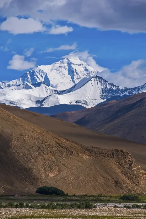 Framed Print : View of Mount Everest, Tibet, Asia