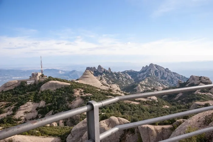 Framed Print : View of mountains of Montserrat, Catalonia, Spain Framed Print : View of mountains of Montserrat, Catalonia, Spain