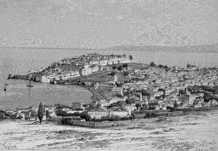 Framed Print : View of Mytilene, Island of Lesbos Framed Print : View of Mytilene, Island of Lesbos