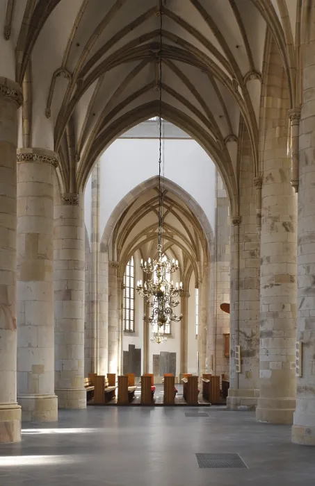 Framed Print : View from the north aisle to the east