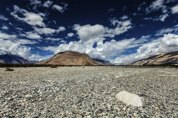 Framed Print : View of Nubra valley in Himalayas