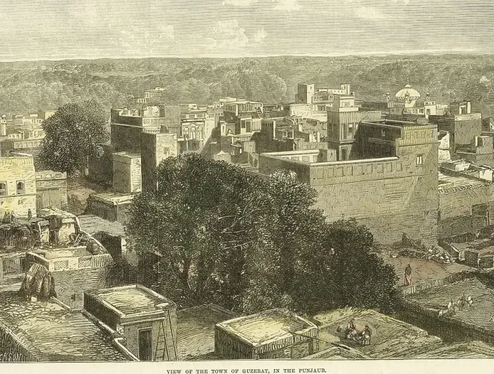 Framed Print : View of a old city, India, Asia Framed Print : View of a old city, India, Asia