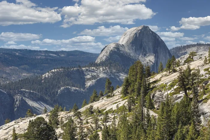 Framed Print : View from Olmsted Point to Half Dome