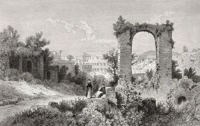 Framed Print : View from the Palatine Hill, Rome Framed Print : View from the Palatine Hill, Rome