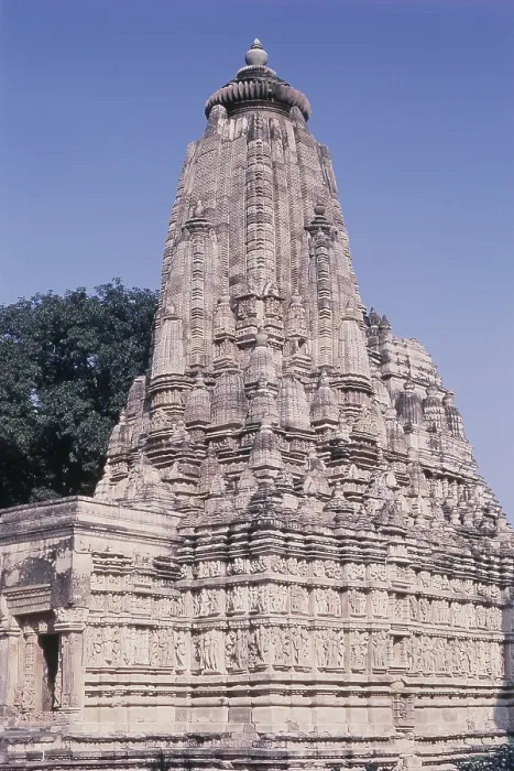 Framed Print : View of Parshvanatha temple of Khajuraho