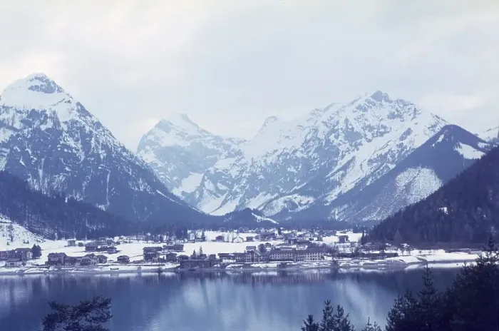 Framed Print : View of Pertisau at the Achensee Framed Print : View of Pertisau at the Achensee