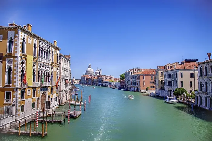 Framed Print : View from Ponte dell'Accademia