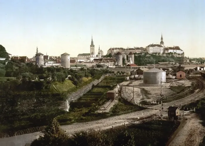 Framed Print : View of Reval, Russia, now Tallinn
