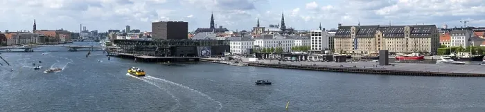 Framed Print : View from the Royal Opera House Copenhagen