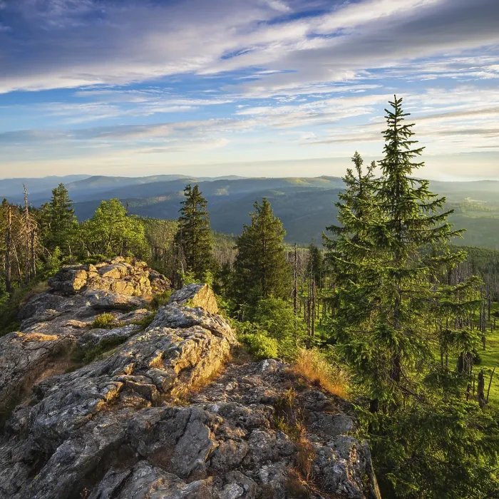 Framed Print : View from the summit of the GroBer Rachel Framed Print : View from the summit of the GroBer Rachel