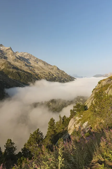 Framed Print : View from the Sustenpass High Alpine Road