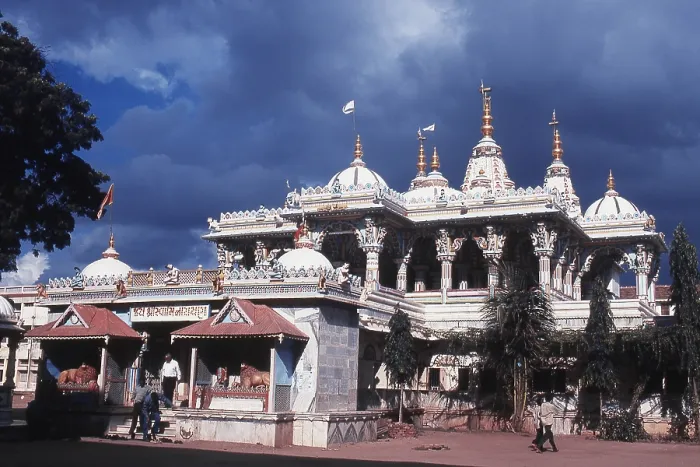 Framed Print : View of Swaminarayan Temple, Mushi