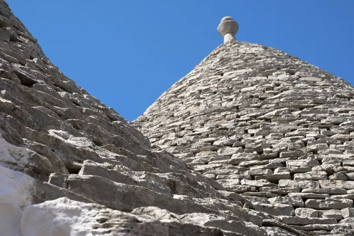 Framed Print : View of Trulli houses in Alberobello, Italy