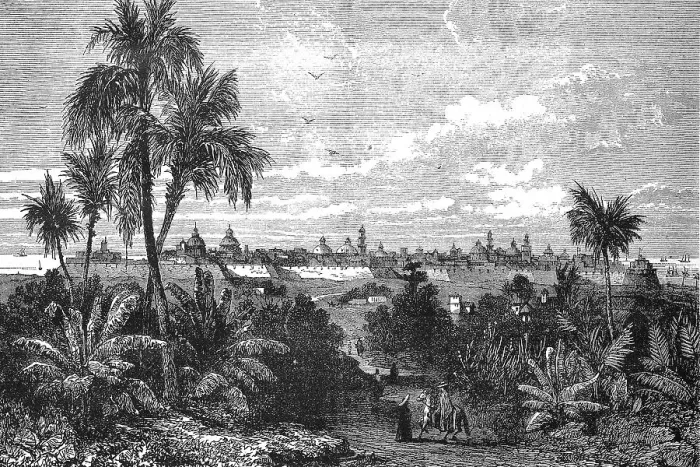 Framed Print : View of Vera Cruz, 1888, Mexico Framed Print : View of Vera Cruz, 1888, Mexico