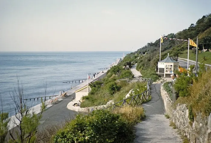 Framed Print : View to the west of Marine Walk, Folkestone, Kent, England, Great Britain, early 1960s